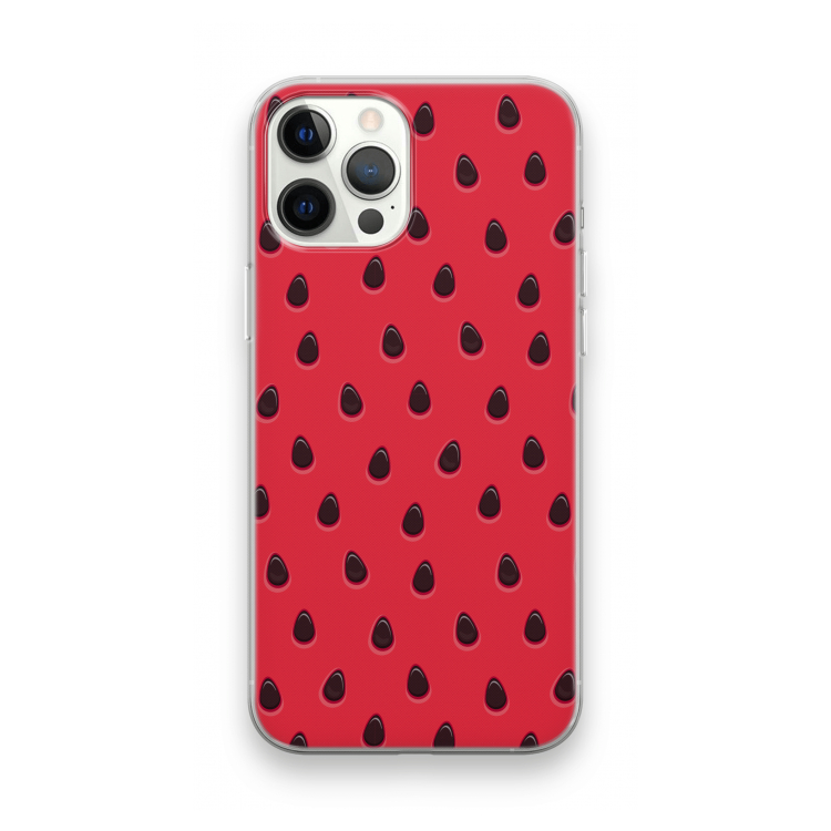 Watermelon: iPhone 12 Pro Max Transparant Hoesje