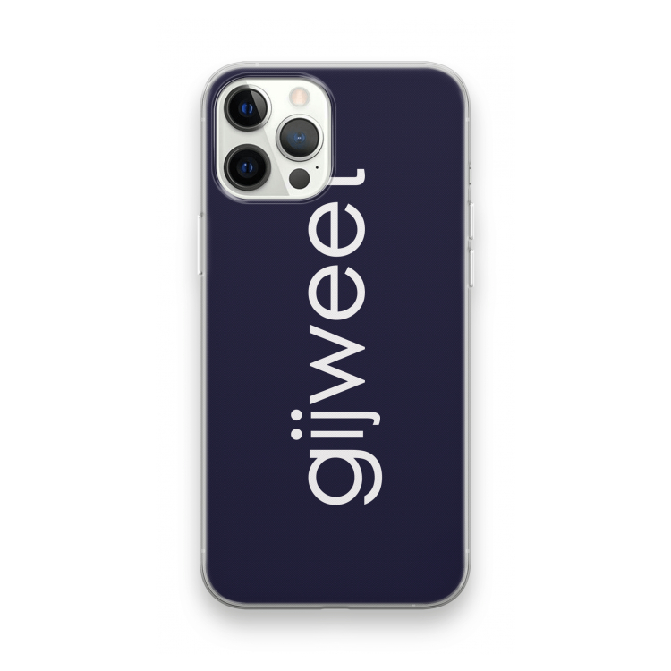 Gijweet: iPhone 12 Pro Max Transparant Hoesje