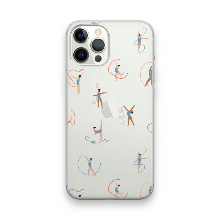 Dancing #3: iPhone 12 Pro Max Transparant Hoesje