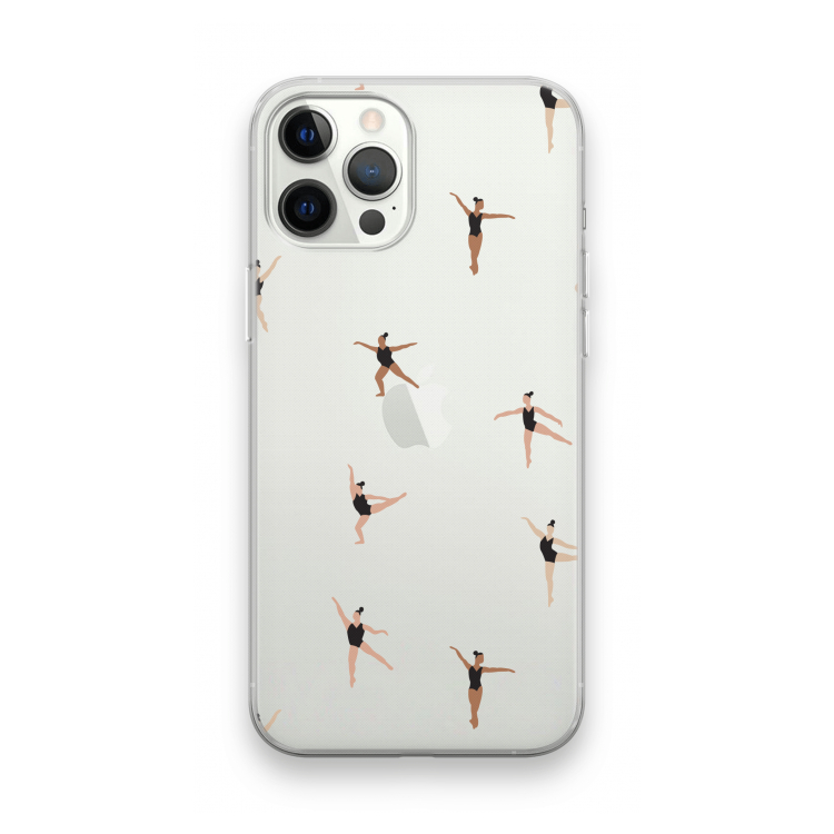 Dancing #1: iPhone 12 Pro Max Transparant Hoesje