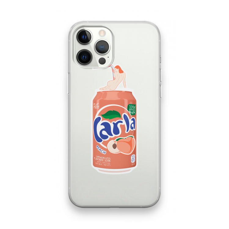 S(peach)less: iPhone 12 Pro Max Transparant Hoesje