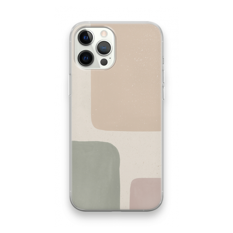 Geo #7: iPhone 12 Pro Max Transparant Hoesje