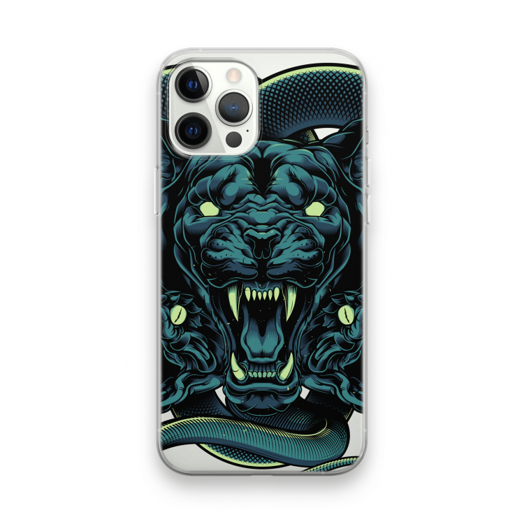 Cougar and Vipers: iPhone 12 Pro Max Transparant Hoesje