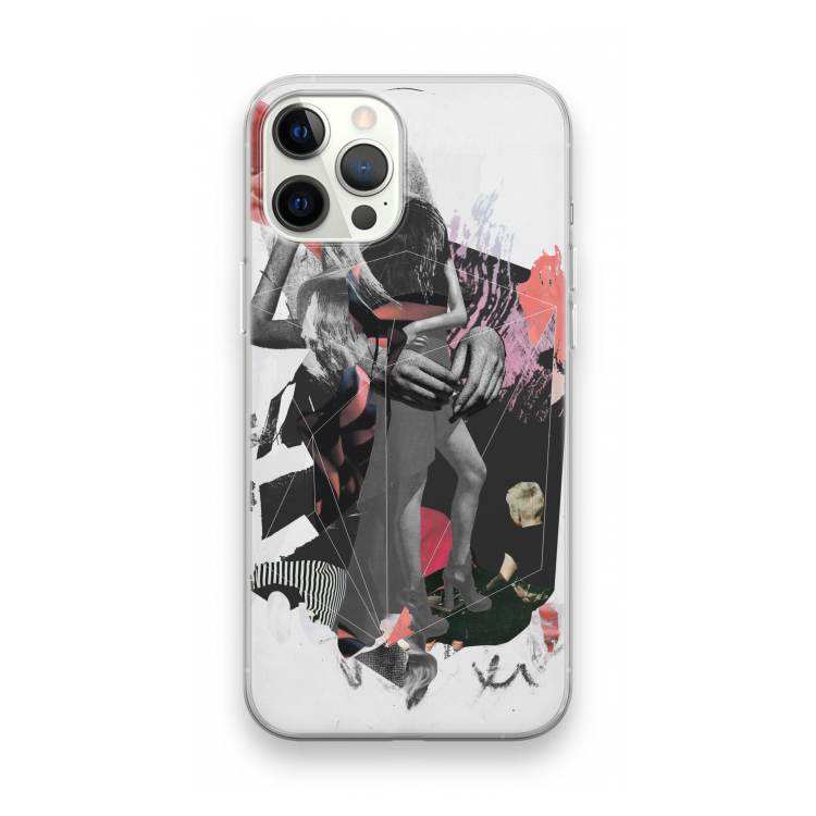 Dissimulation du réel: iPhone 12 Pro Max Transparant Hoesje