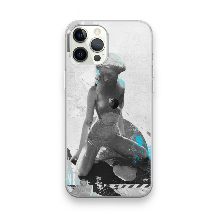 I will not feel a thing: iPhone 12 Pro Max Transparant Hoesje