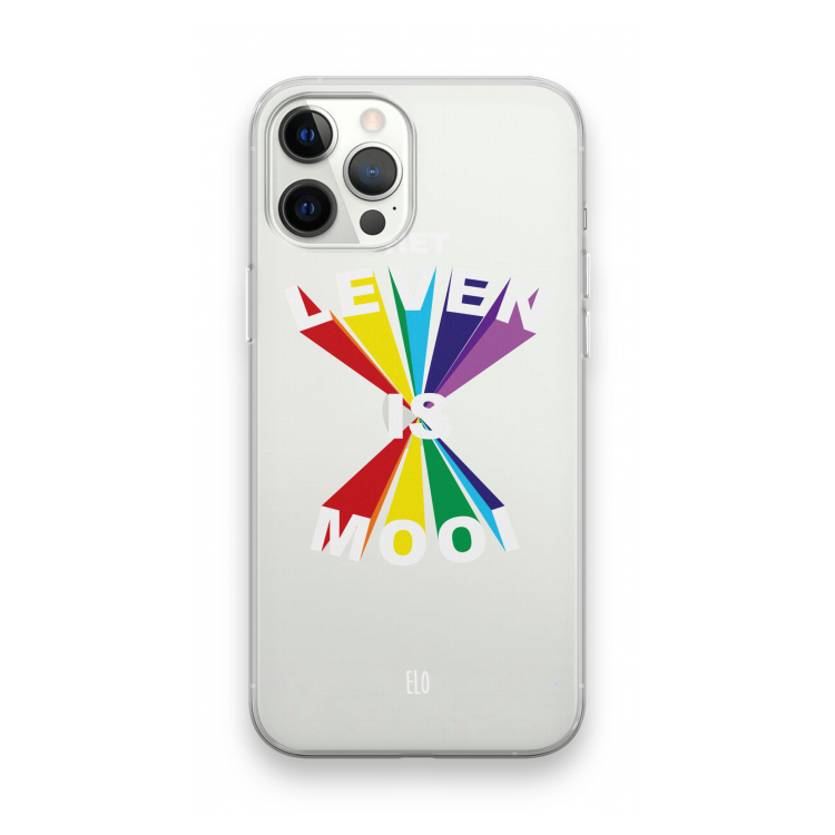 Het Leven Is Mooi: iPhone 12 Pro Max Transparant Hoesje