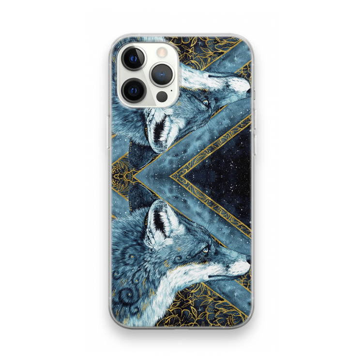 Golden Fox: iPhone 12 Pro Max Transparant Hoesje