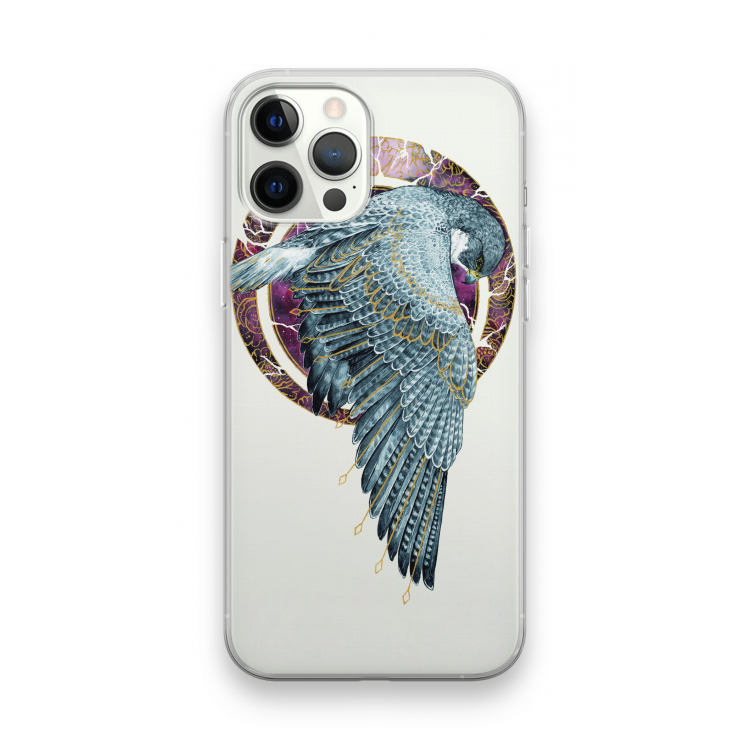 Golden Falcon: iPhone 12 Pro Max Transparant Hoesje
