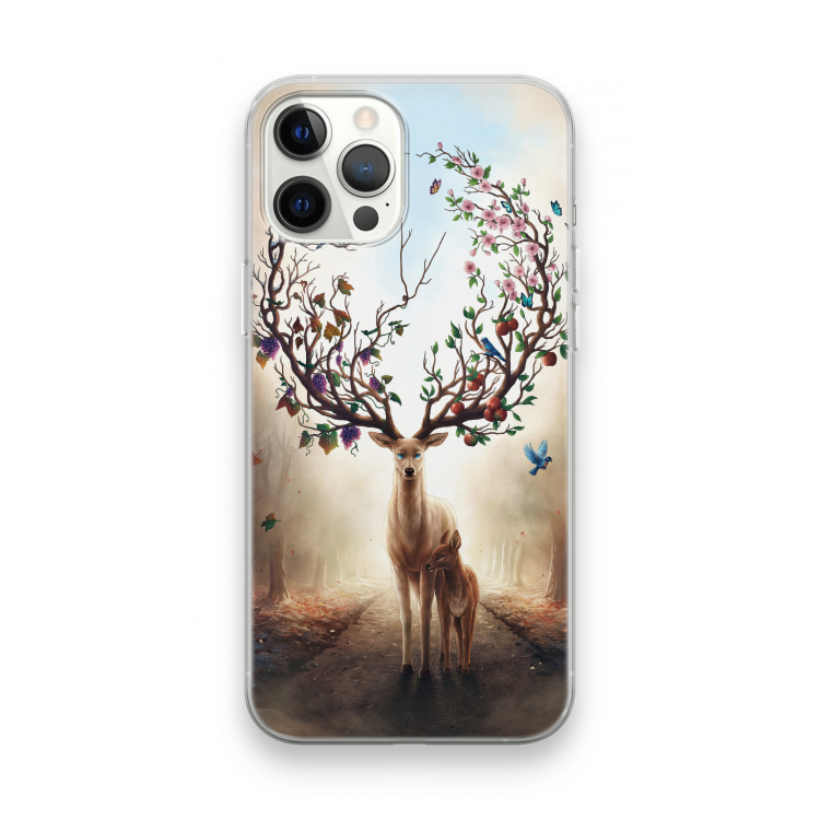 Seasons Change: iPhone 12 Pro Max Transparant Hoesje