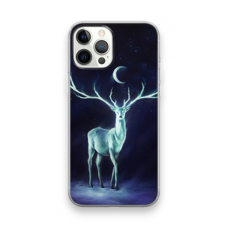Nightbringer: iPhone 12 Pro Max Transparant Hoesje
