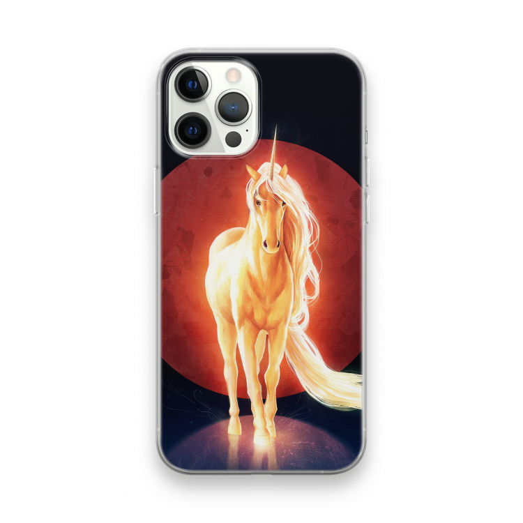 Last Unicorn: iPhone 12 Pro Max Transparant Hoesje