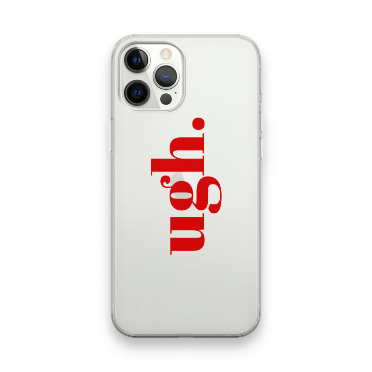 Ugh: iPhone 12 Pro Max Transparant Hoesje