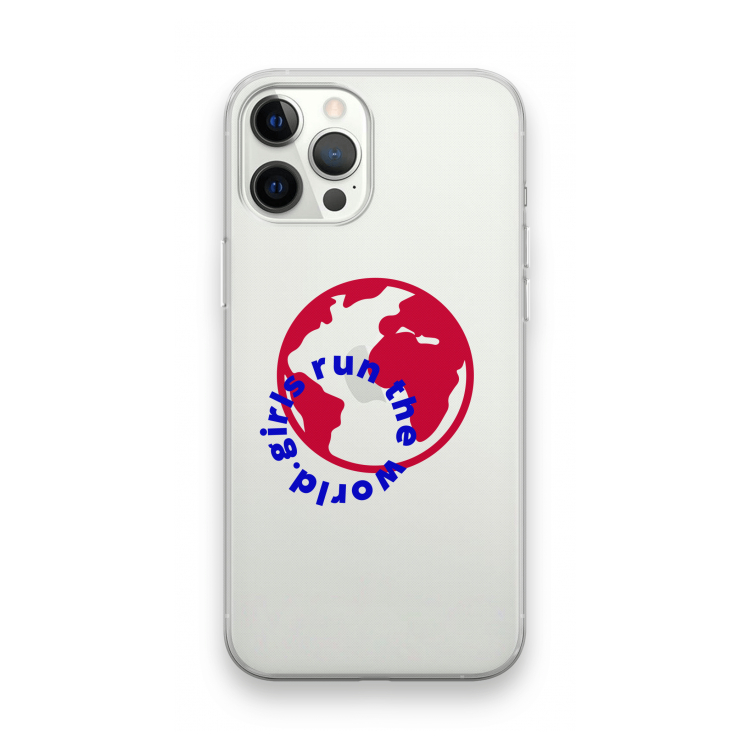 Run The World: iPhone 12 Pro Max Transparant Hoesje