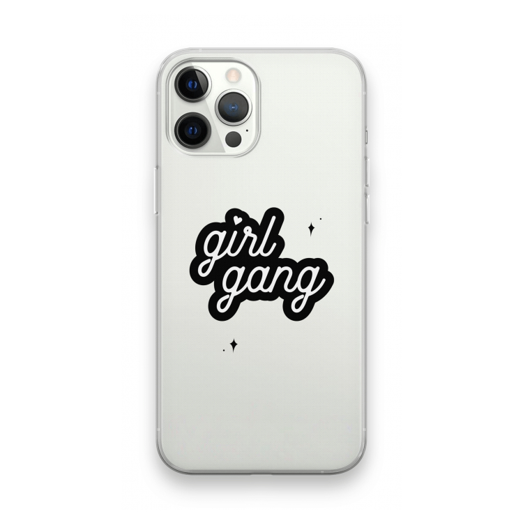 Girl Gang: iPhone 12 Pro Max Transparant Hoesje