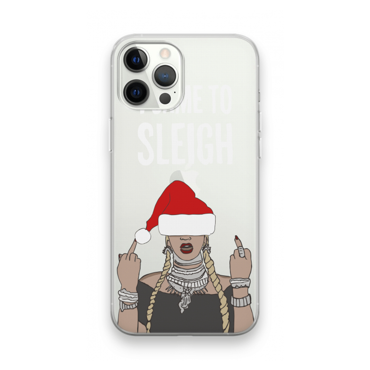 Came To Sleigh: iPhone 12 Pro Max Transparant Hoesje