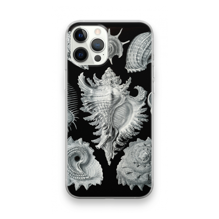 Haeckel Prosobranchia: iPhone 12 Pro Max Transparant Hoesje
