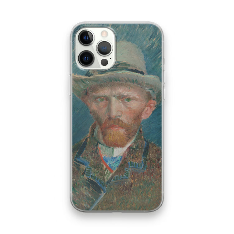 Van Gogh: iPhone 12 Pro Max Transparant Hoesje