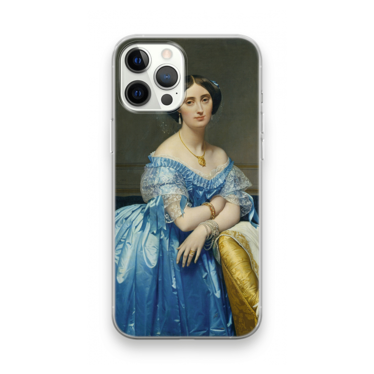 Eleonore: iPhone 12 Pro Max Transparant Hoesje
