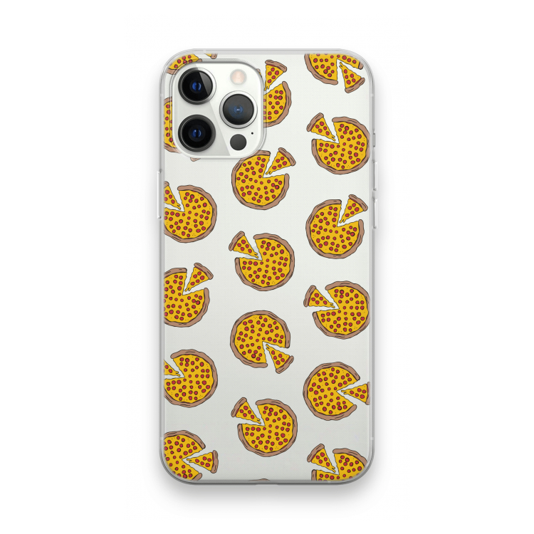 You Had Me At Pizza: iPhone 12 Pro Max Transparant Hoesje