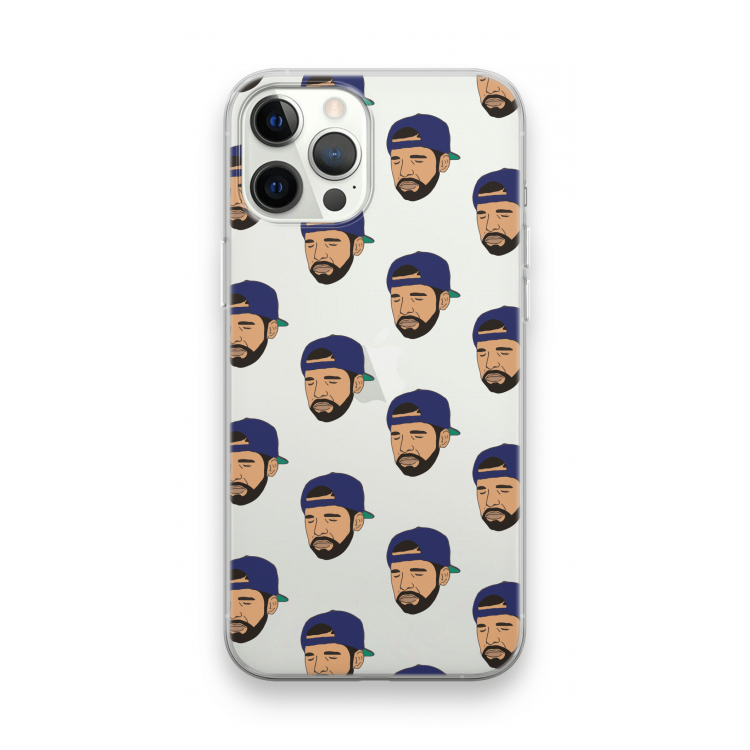 Drake Away: iPhone 12 Pro Max Transparant Hoesje