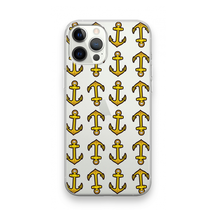 Musketon Anchor: iPhone 12 Pro Max Transparant Hoesje