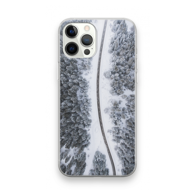 Snøfall: iPhone 12 Pro Max Transparant Hoesje
