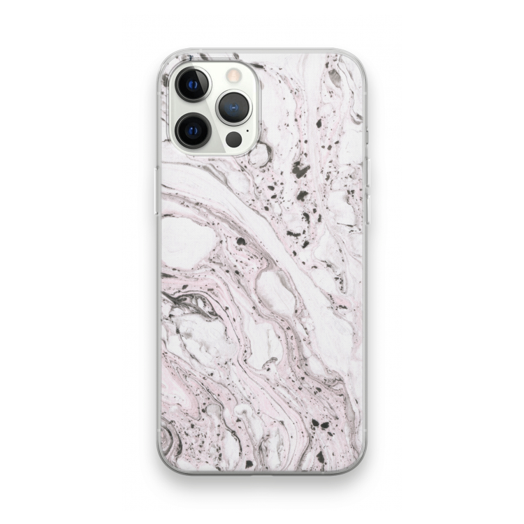 Mengelmoes: iPhone 12 Pro Max Transparant Hoesje