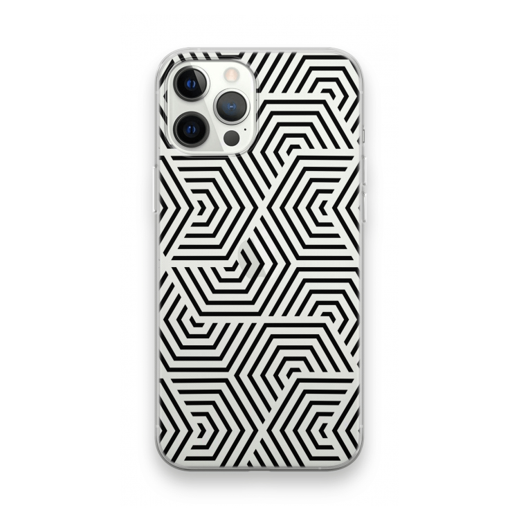 Magic pattern: iPhone 12 Pro Max Transparant Hoesje