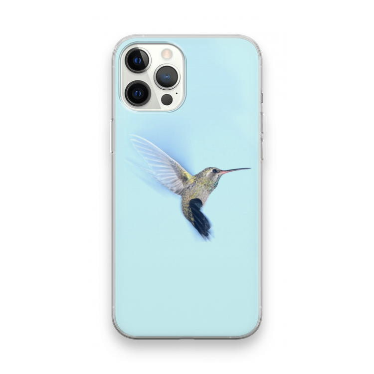 Kolibri: iPhone 12 Pro Max Transparant Hoesje