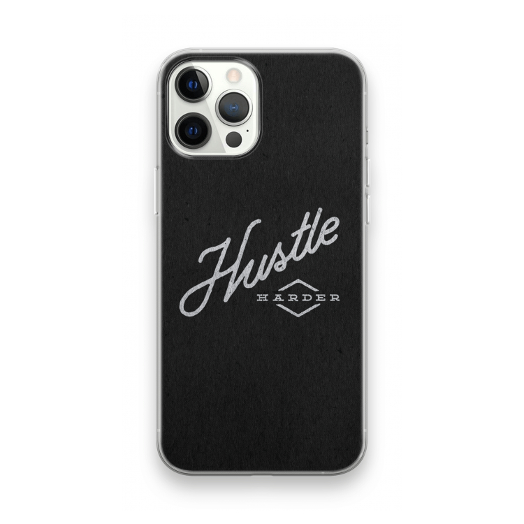 Hustle: iPhone 12 Pro Max Transparant Hoesje