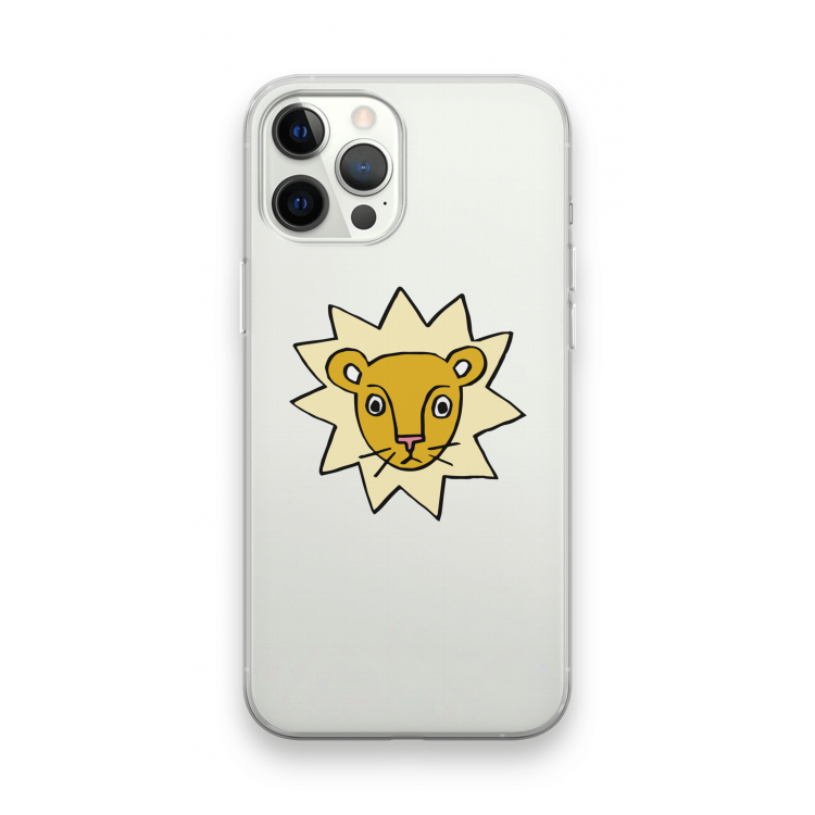 Kleine leeuw: iPhone 12 Pro Max Transparant Hoesje