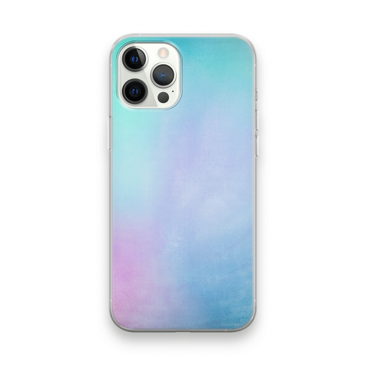 mist pastel: iPhone 12 Pro Max Transparant Hoesje