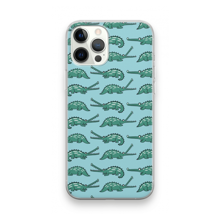 Kroko: iPhone 12 Pro Max Transparant Hoesje