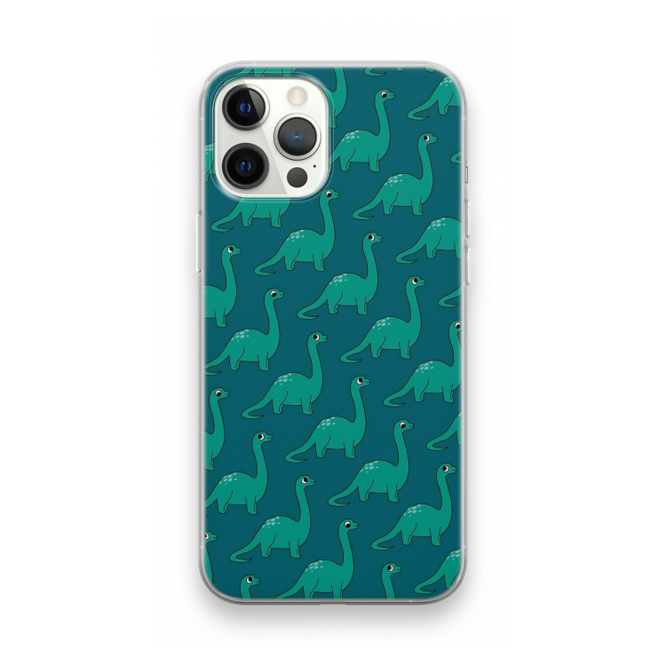 Diplodocus: iPhone 12 Pro Max Transparant Hoesje