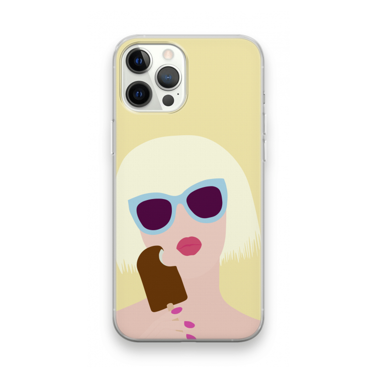 Ice cream: iPhone 12 Pro Max Transparant Hoesje