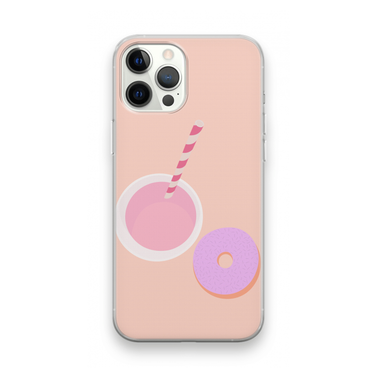 Donut: iPhone 12 Pro Max Transparant Hoesje