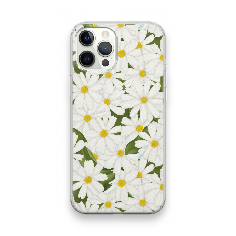Summer Daisies: iPhone 12 Pro Max Transparant Hoesje