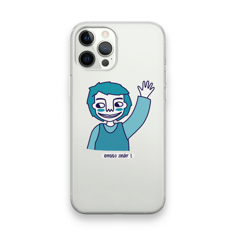Zwaai: iPhone 12 Pro Max Transparant Hoesje