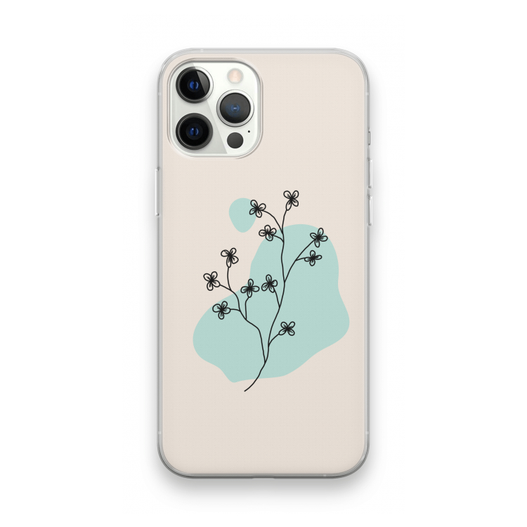 Love your petals: iPhone 12 Pro Max Transparant Hoesje
