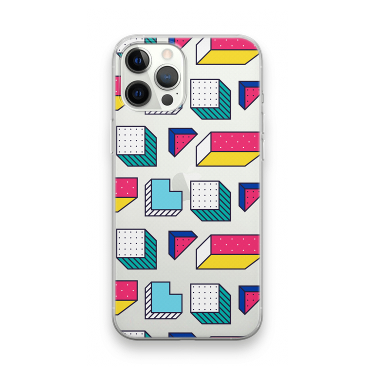 8-bit N°7: iPhone 12 Pro Max Transparant Hoesje