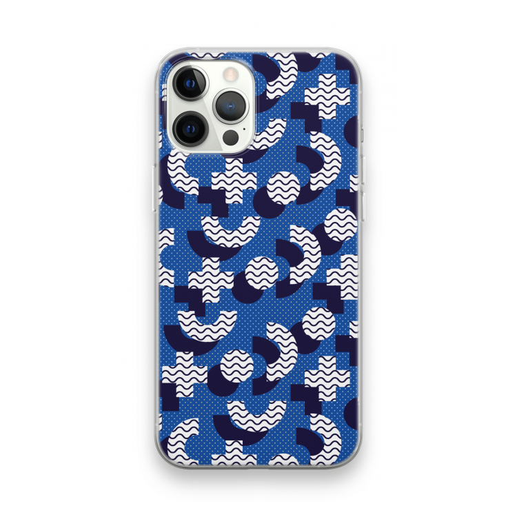 8-bit N°5: iPhone 12 Pro Max Transparant Hoesje