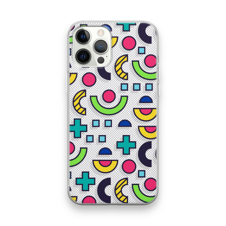 8-bit N°6: iPhone 12 Pro Max Transparant Hoesje