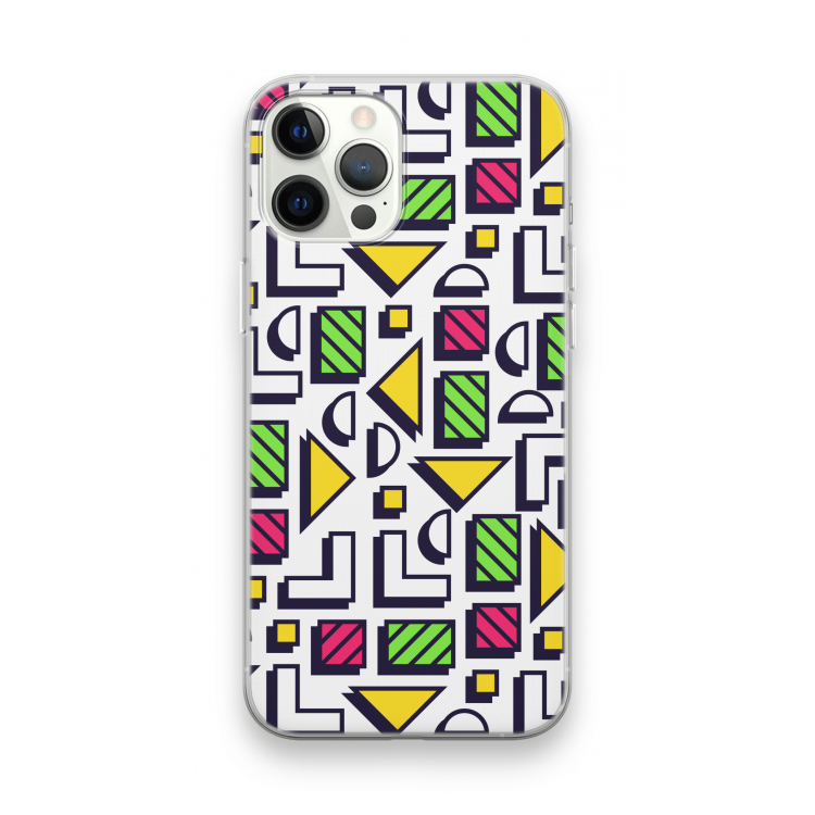 8-bit N°4: iPhone 12 Pro Max Transparant Hoesje