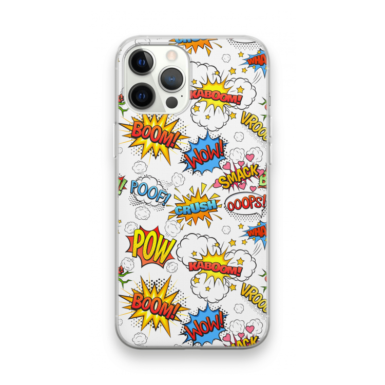 Pow Smack: iPhone 12 Pro Max Transparant Hoesje