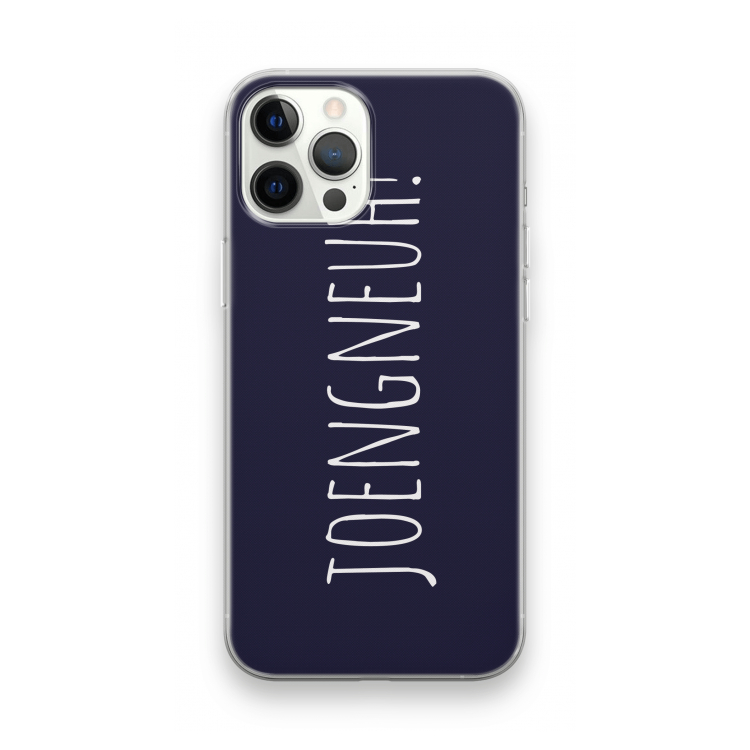 Joengneuh!: iPhone 12 Pro Max Transparant Hoesje