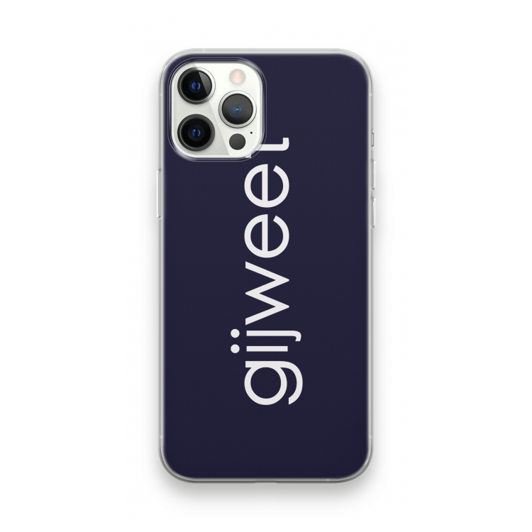 Gijweet: iPhone 12 Pro Max Transparant Hoesje