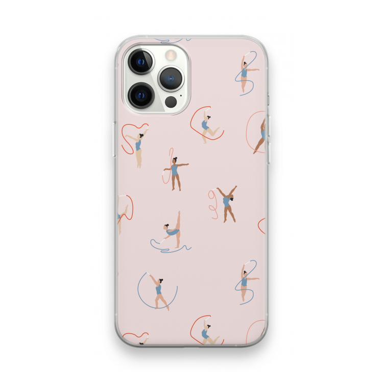 Dancing #3: iPhone 12 Pro Max Transparant Hoesje