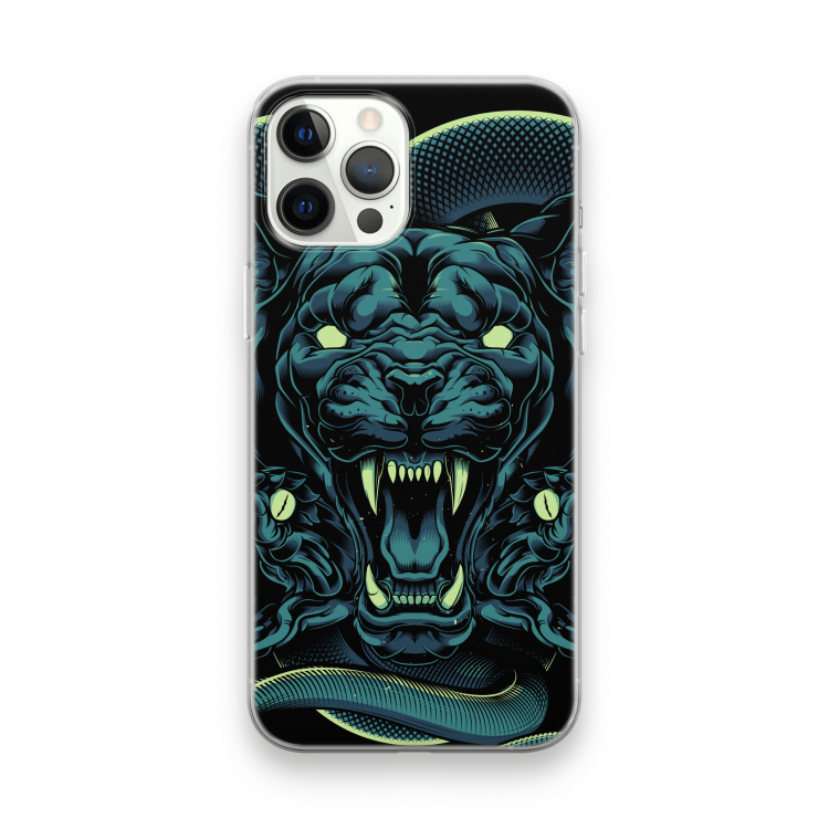 Cougar and Vipers: iPhone 12 Pro Max Transparant Hoesje