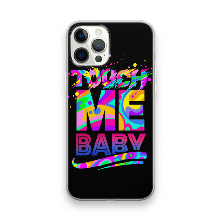 Touch Me: iPhone 12 Pro Max Transparant Hoesje