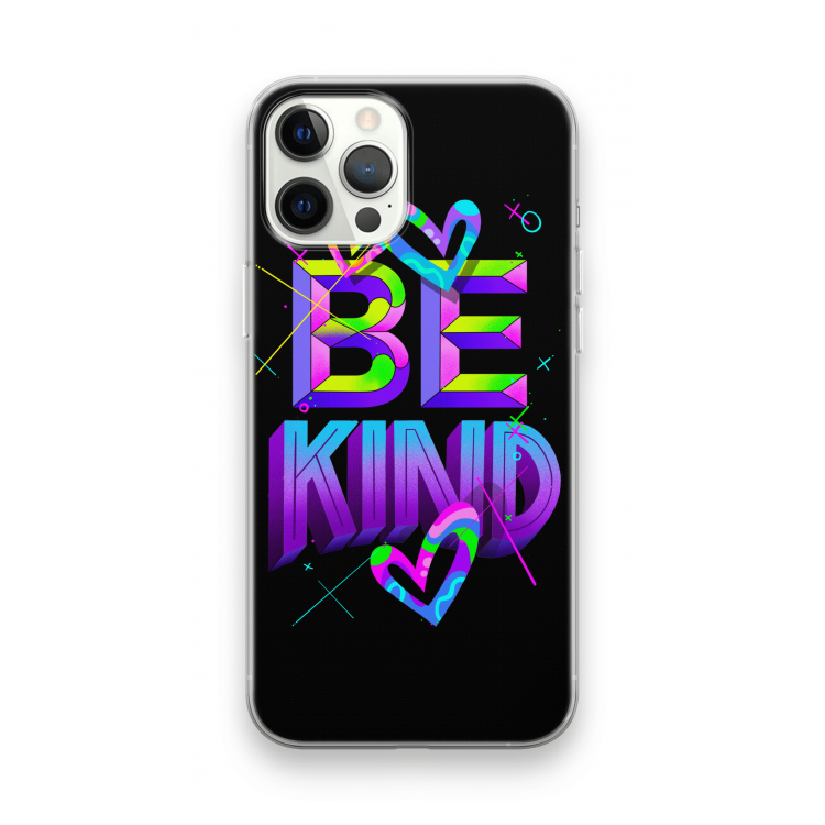 Be Kind: iPhone 12 Pro Max Transparant Hoesje